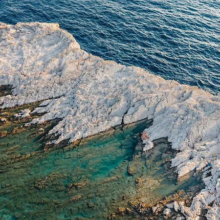 Seafront In Private Terrace And Direct Access Villa Kornati